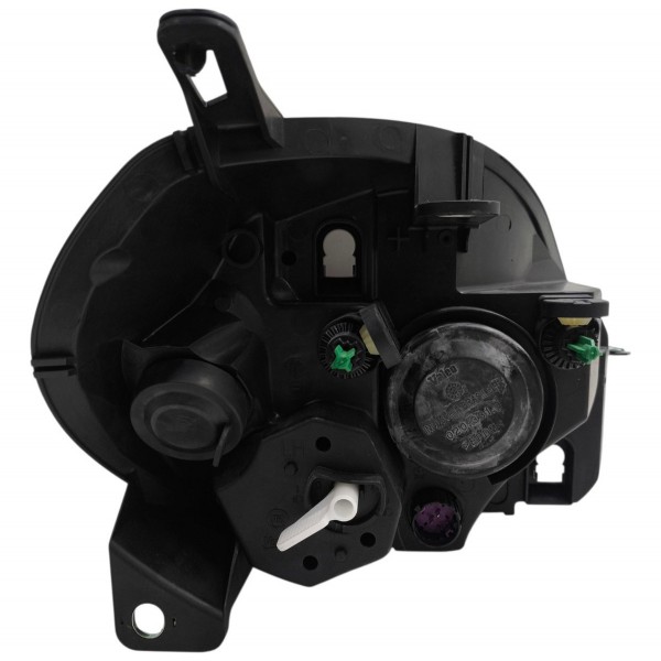 Farol Esquerdo Fiat Punto 2012 2013 A 2016 Mascara Cinza Esquerdo/motorista