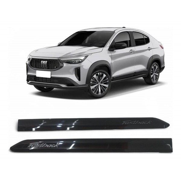 Par Friso Porta Dianteira Fiat Fastback 2022 2023 2024 Preto