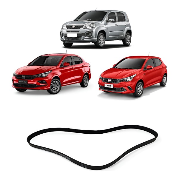 Correia Alternador Fiat Argo Cronos Uno 2015 2016 A 2024
