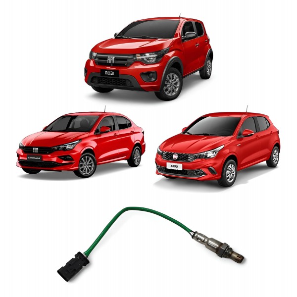 Sonda Lambda Fiat Argo Cronos Mobi 2017 2018 2019 A 2023