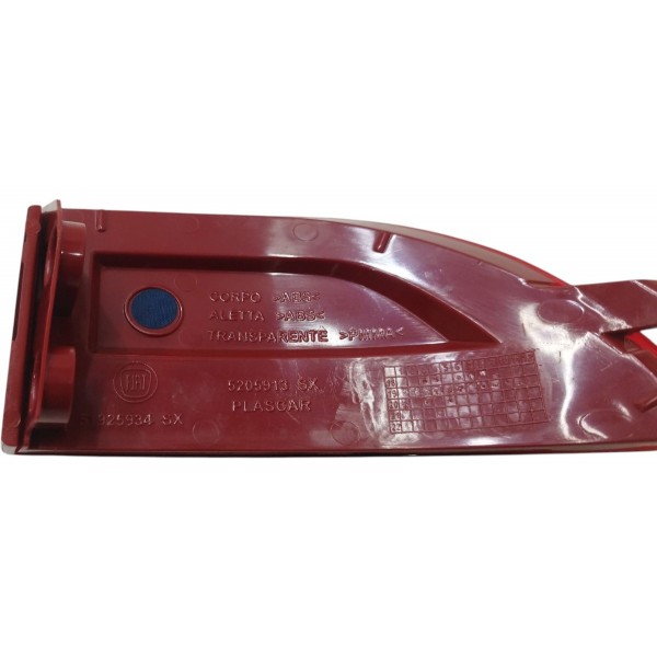 Refletor Traseiro Esquerdo Fiat Strada 2014 2015 2016 A 2019 Vermelho