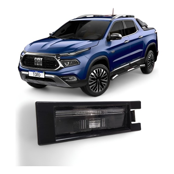 Lanterna Luz Placa Traseira Fiat Toro 2016 2017 2018 A 2023
