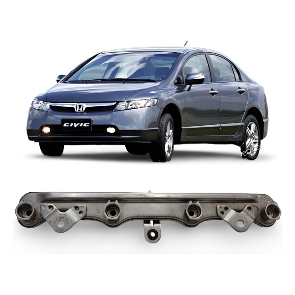 Flauta Bico Injetor Honda New Civic 1.8 16v 2007 2008 A 2011