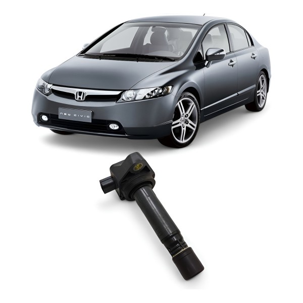 Bobina Ignição Honda New Civic G8 1.8 16v 2007 2008 A 2011