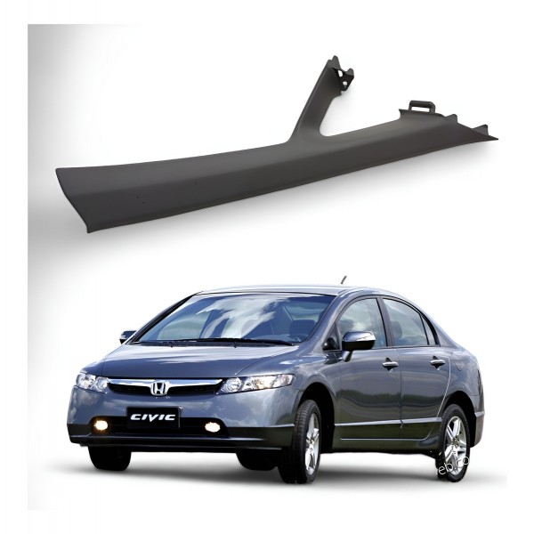 Moldura Coluna Dianteira Direita New Civic G8 2007 A 2011