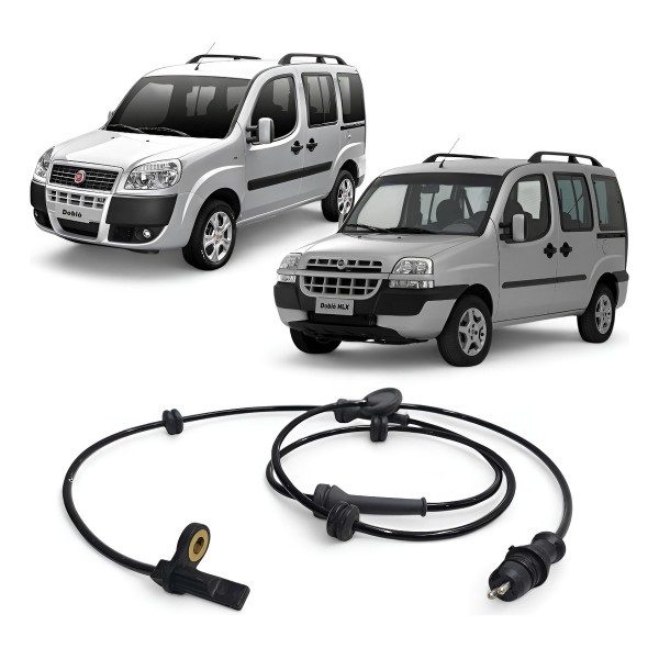Sensor Abs Dianteiro Esquerdo Fiat Doblo 2002 2003 A 2020