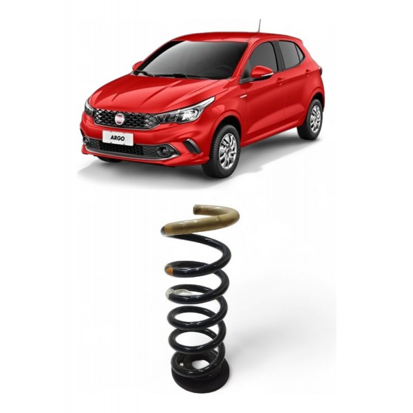 Mola Suspensão Traseira Fiat Argo  2020 2021 2022 2023