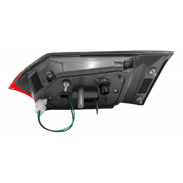 Kit Lanterna Traseira Corolla 2017 2018 2019 Canto Tampa Led Ambos Lados Vermelho