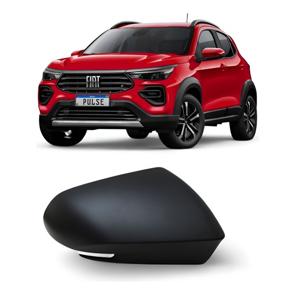 Capa Retrovisor Direito Fiat Pulse 2022 2023 Original Preto