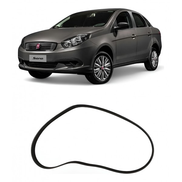 Correia Alternador Fiat Grand Siena Attractive Original