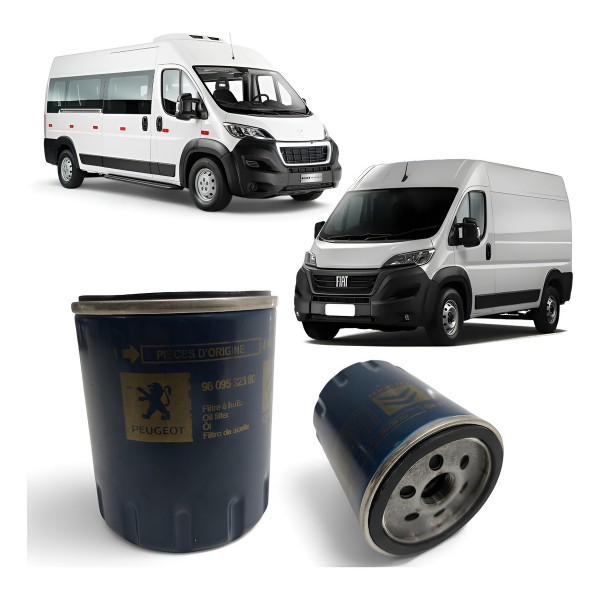 Filtro Óleo Cartucho Fiat Ducato Boxer Jumper 2.0 2.2 2019
