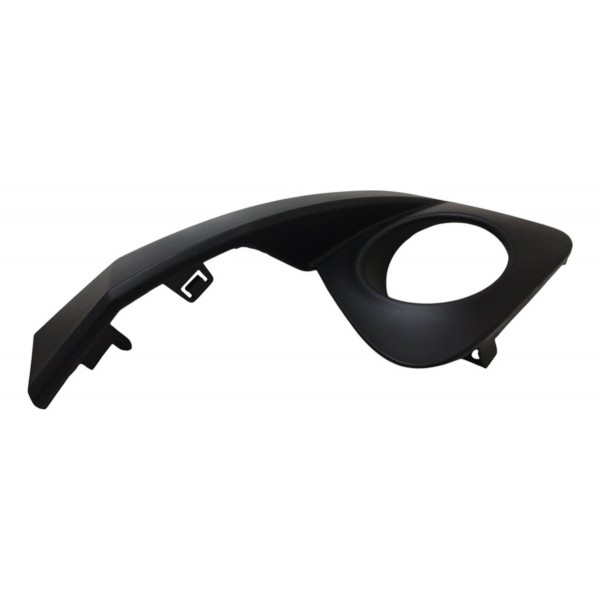 Moldura Farol Milha Direito Fiat Mobi 2018 2019 2020 A 2023 Preto Direito