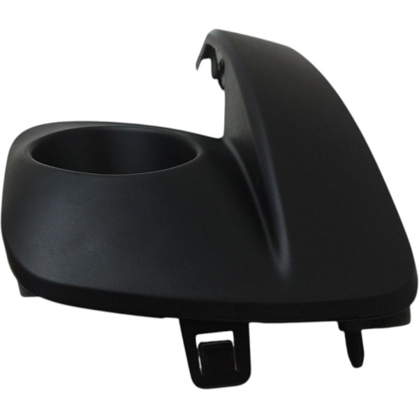 Moldura Farol Milha Direito Fiat Mobi 2018 2019 2020 A 2023 Preto Direito