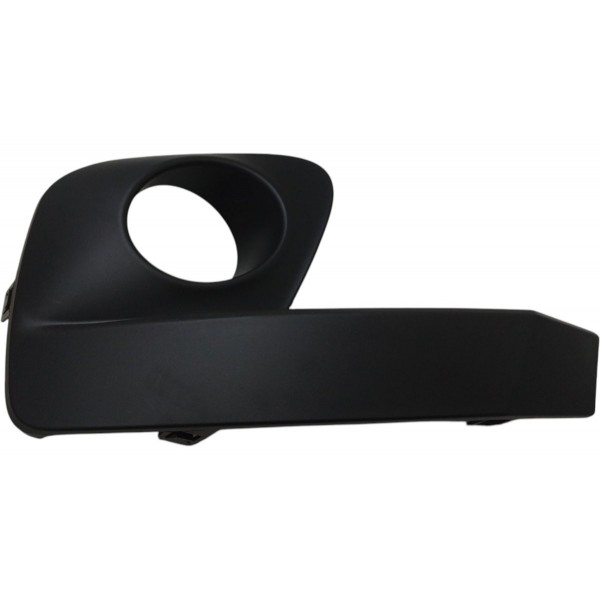 Moldura Farol Milha Direito Fiat Mobi 2018 2019 2020 A 2023 Preto Direito