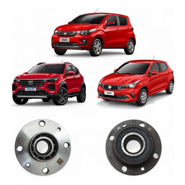 Cubo Roda Traseira Fiat Pulse Mobi Argo 2020 A 2024