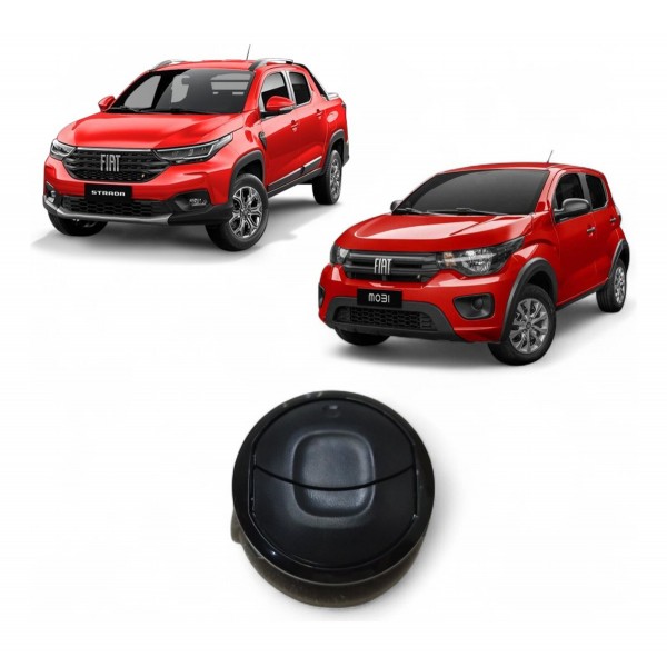 Difusor Ar Painel Lateral Fiat Mobi Strada 2017 A 2024