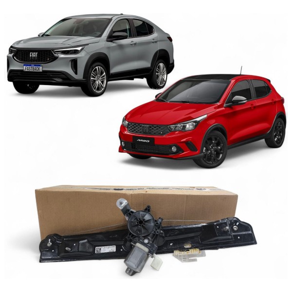 Máquina Vidro Dianteira Direita Argo Cronos Fastback