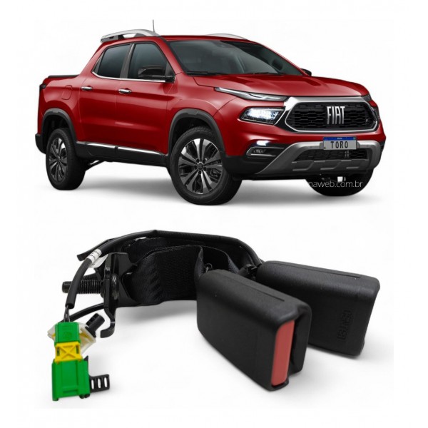 Fecho Engate Duplo Traseiro Fiat Toro 2016 2017 2018 A 2024