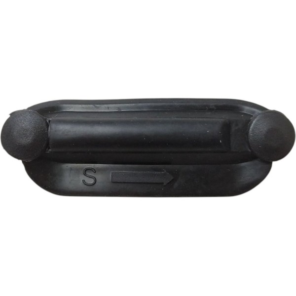 Borracha Dreno Dianteiro Esquerdo Fiat Cronos 2018 A 2023 Preto