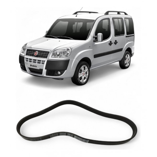 Correia Alternador Fiat Doblo 1.8 Estoque 2010 A 2017 Orig