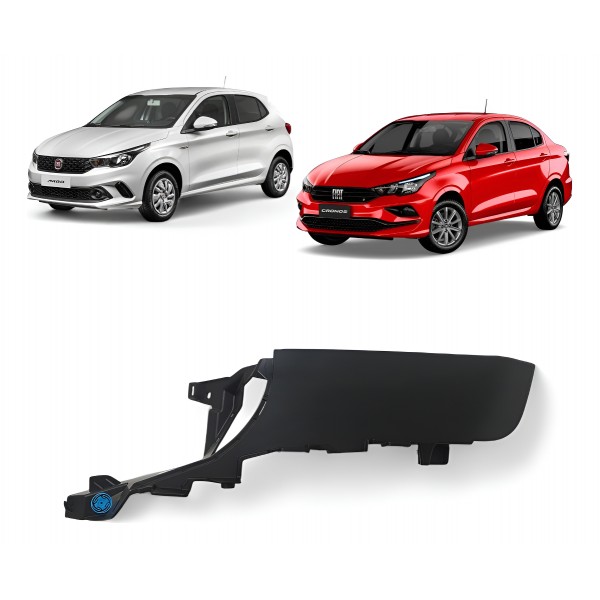 Moldura Traseiro Esquerdo Fiat Argo Cronos 2019 A 2023