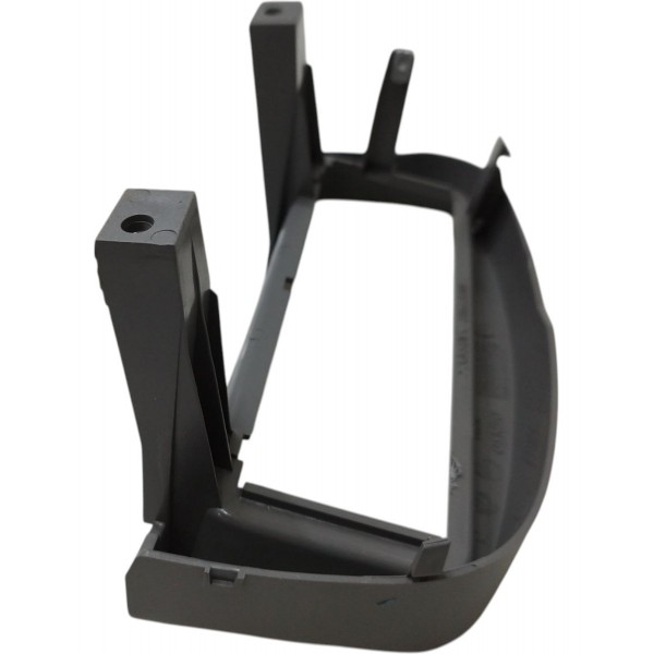 Moldura Central Rádio Fiat Palio Siena 2006 2007 2008 A 2012 Cinza