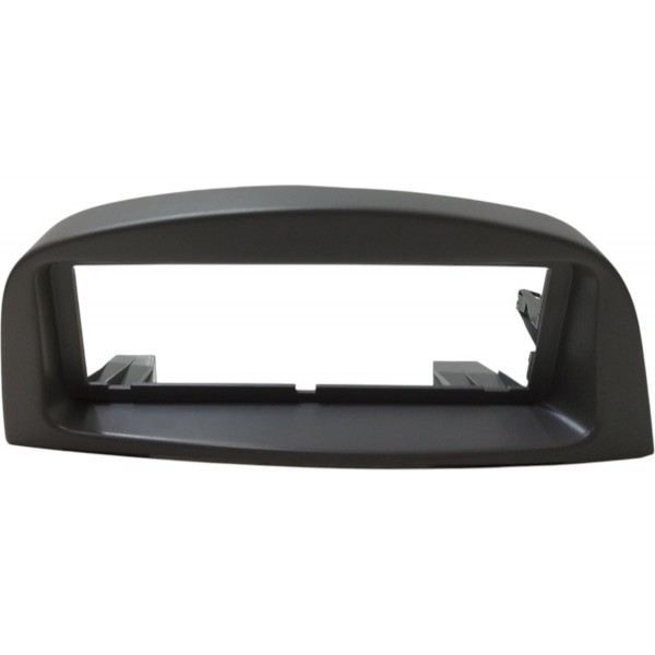 Moldura Central Rádio Fiat Palio Siena 2006 2007 2008 A 2012 Cinza