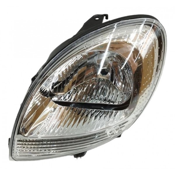 Par Farol Cromado Renault Kangoo 2009 2010 2011 2012 A 2018 Esquerdo