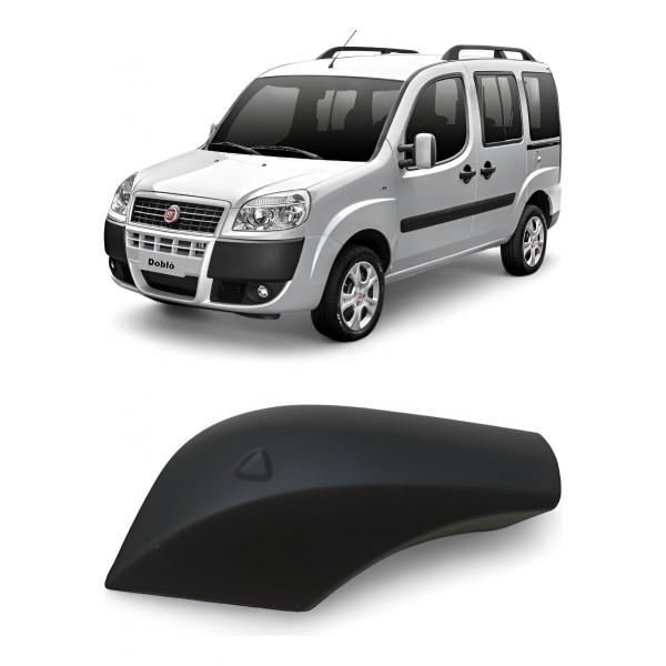 Moldura Ponteira Estribo Traseira Esquerda Doblo 2004 A 2006