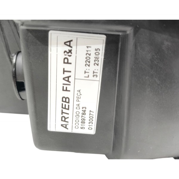 Farol Esquerdo Fiat Uno Vivace 2011 A 2014 Máscara Negra Esquerdo/motorista