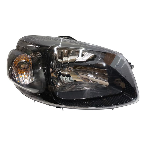 Farol Direito Fiat Uno Vivace 2011 A 2014 Máscara Negra Direito/passageiro