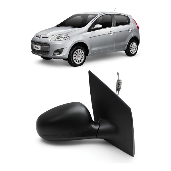 Espelho Retrovisor Direito Fiat Palio 2012 A 2018 Manual
