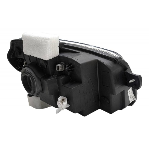 Farol Esquerdo Fiat Uno Vivace 2011 A 2014 Máscara Negra Esquerdo/motorista