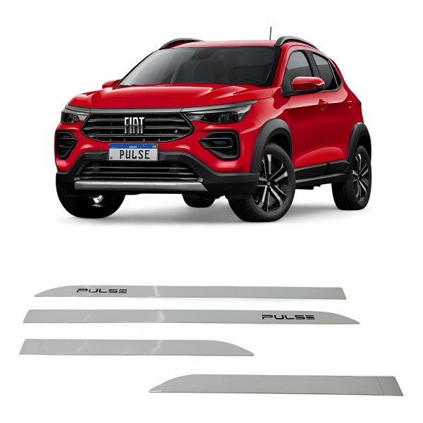 Kit Friso Porta Fiat Pulse 2021 2022 2023 2024 2025 Branco