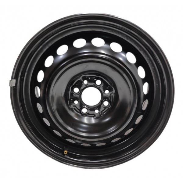 Roda Calota Aro 16 Fiat Argo Cronos Pulse 16x60 6jx16h2, Preto