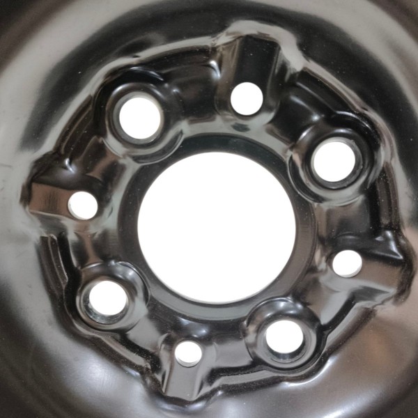 Roda Calota Aro 16 Fiat Argo Cronos Pulse 16x60 6jx16h2, Preto