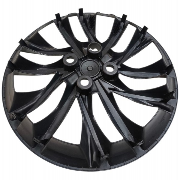 Calota Aro 16 Fiat Pulse Argo Cronos Grafite 4 Furos Cinza-escuro