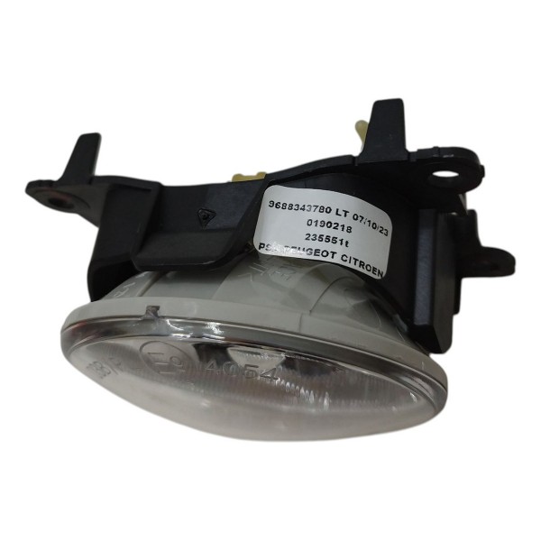 Farol Milha Direito Citroen C3 Renault Logan 2006 A 2013 - Acrílico