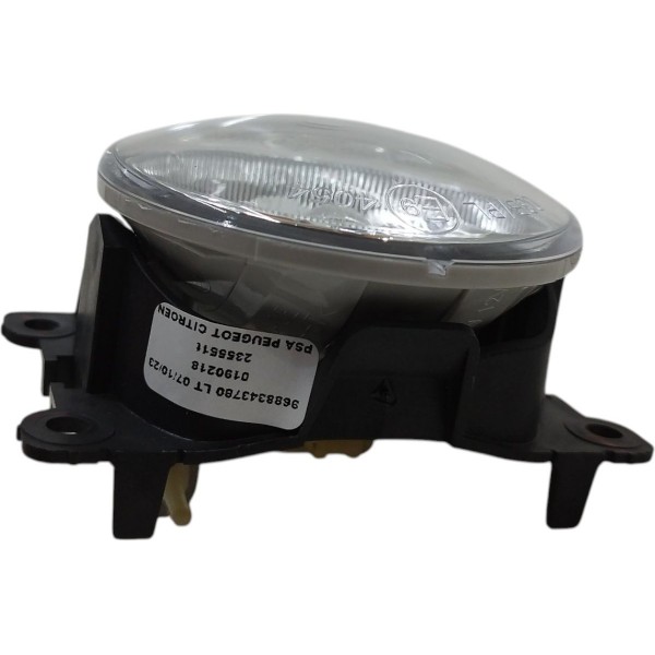 Farol Milha Direito Citroen C3 Renault Logan 2006 A 2013 - Acrílico