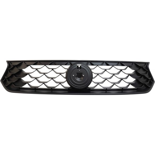 Grade Parachoque Dianteira Radiador Fiat Argo 2017 A 2021 - Preto - Fosco