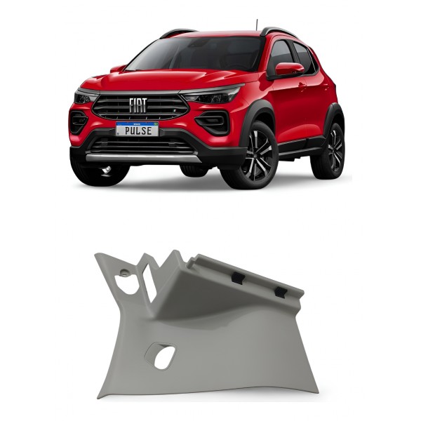 Suporte Bagagito Esquerdo Fiat Pulse 2021 2022 Original Bege