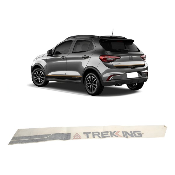 Faixa Adesiva Porta Traseira Esquerda Fiat Argo Trekking