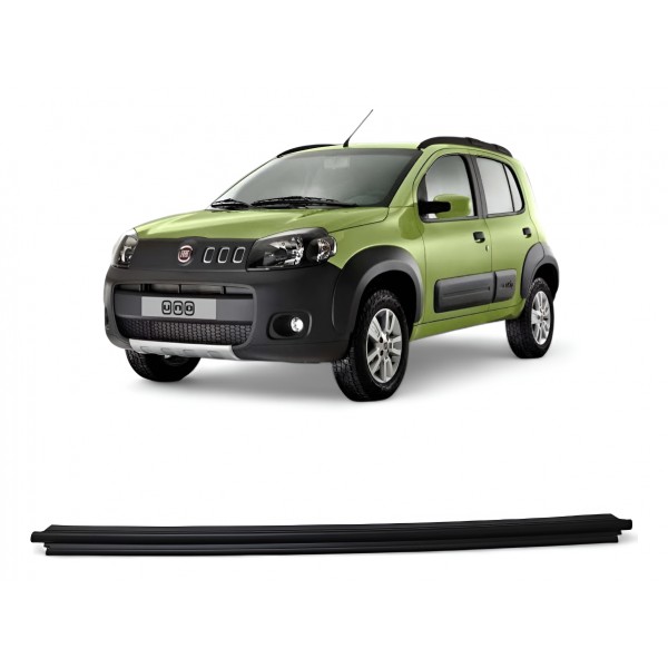 Pestana Externa Dianteira Esquerda Fiat Uno Way 2007 A 2013 Preto
