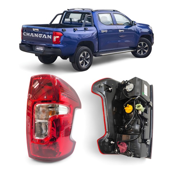 Lanterna Direita Peugeot Changan Hunter F70 Original Depo Direito/passageiro Vermelho