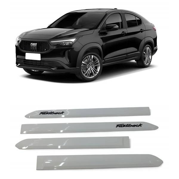 Kit Friso Porta Fiat Fastback 2022 2023 2024 2025 Branco