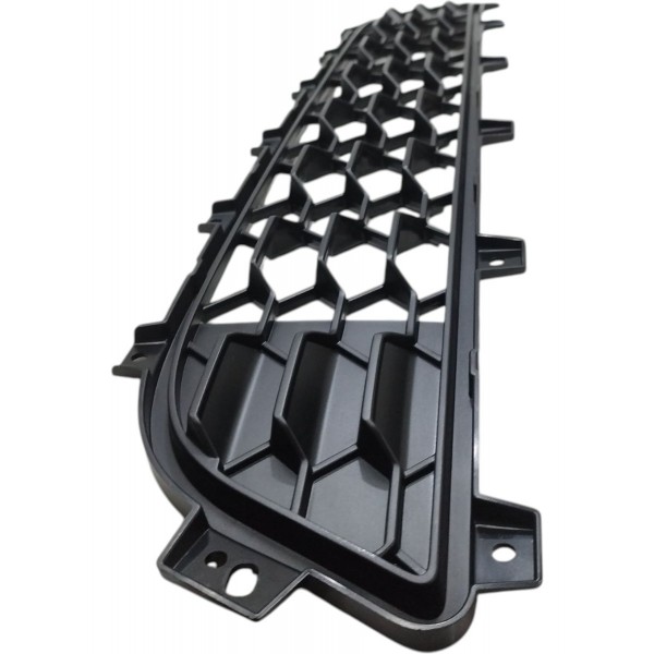 Grade Inferior Parachoque Fiat Mobi 2016 2017 2018 A 2024 Preto Brilhante