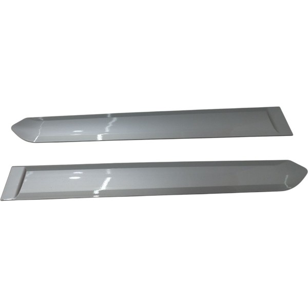 Par Friso Traseiro Porta Fiat Fastback 2022 2023 2024 2025 Cinza