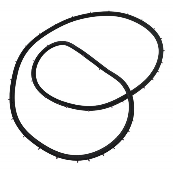 Borracha Porta Dianteira Esquerda Fiat Toro 2016 A 2024 Preto