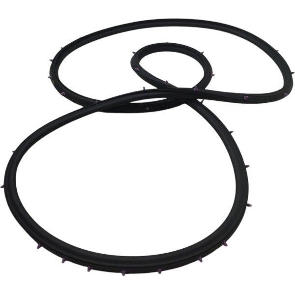 Borracha Porta Dianteira Esquerda Fiat Toro 2016 A 2024 Preto