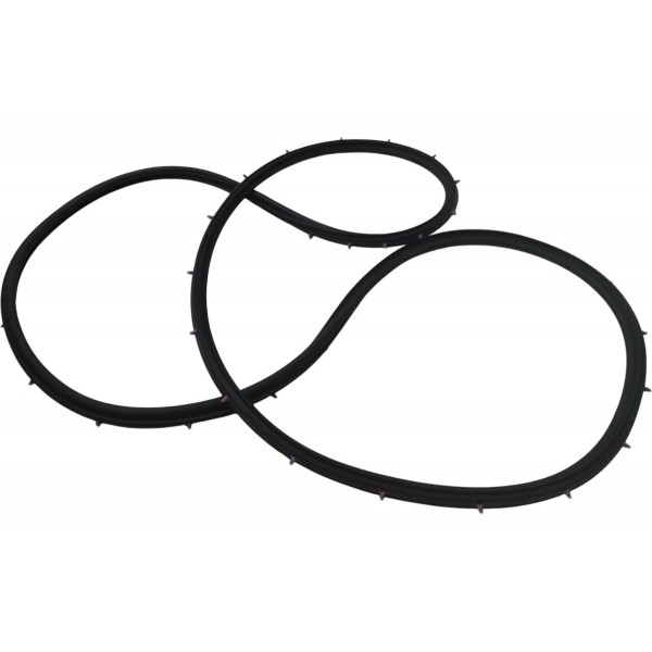 Borracha Porta Dianteira Esquerda Fiat Toro 2016 A 2024 Preto